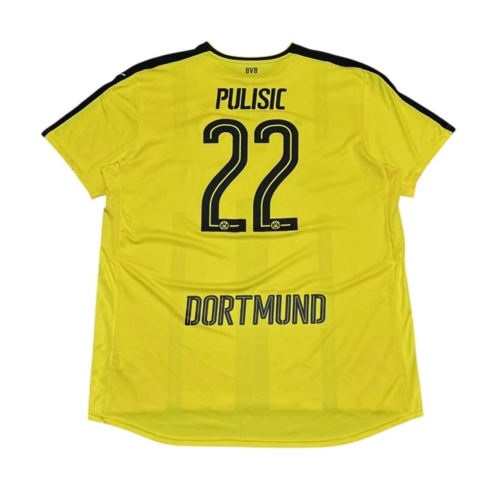 Christian PULISIC Borussia DORTMUND Soccer Jersey - AUTHENTIC 2016 / 17 PUMA Kit